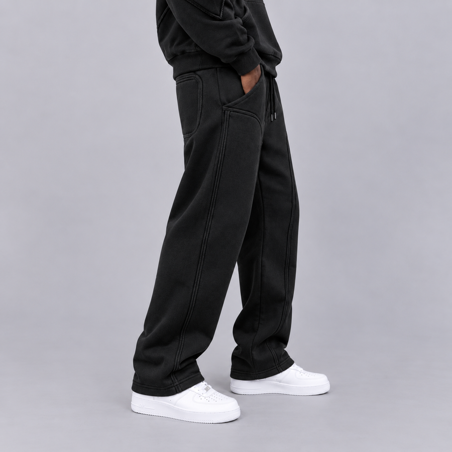 SWEATPANTS REAL DSTKRT BLACK