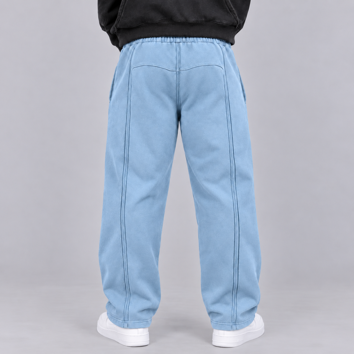 SWEATPANTS REAL DSTKRT BLUE
