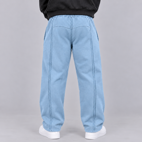SWEATPANTS REAL DSTKRT BLUE