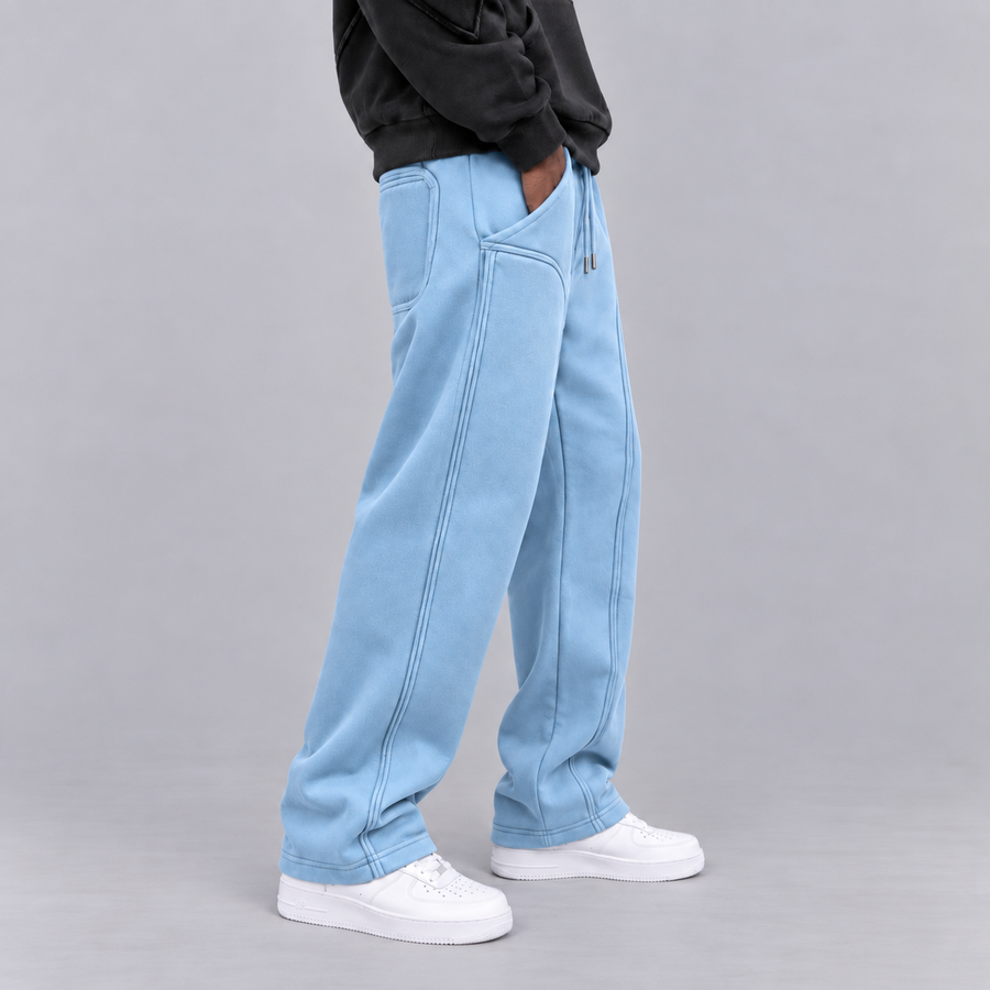 SWEATPANTS REAL DSTKRT BLUE