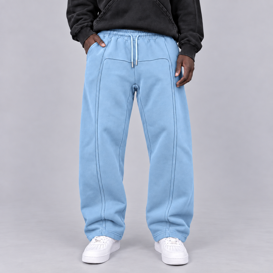 SWEATPANTS REAL DSTKRT BLUE