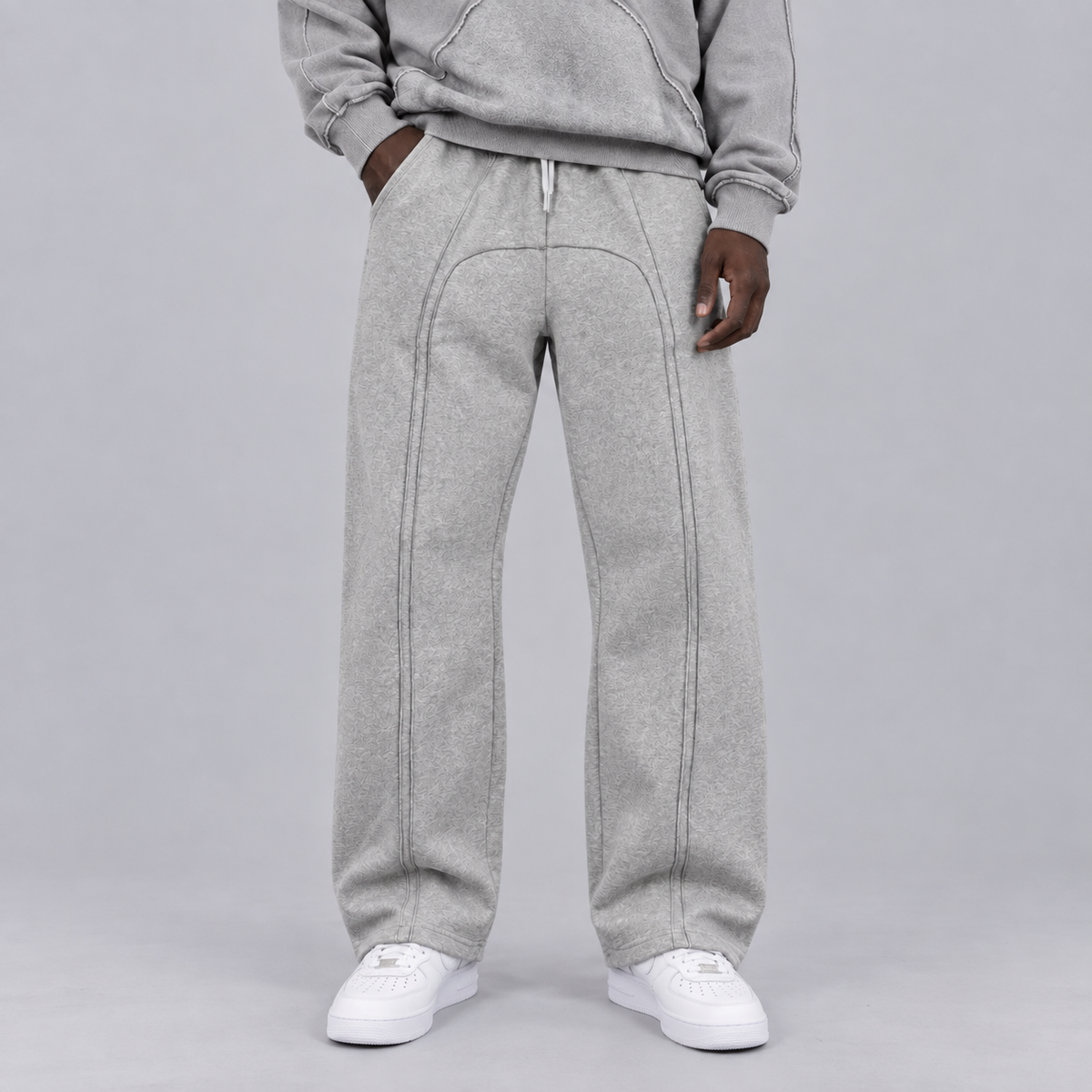 SWEATPANTS REAL DSTKRT GREY