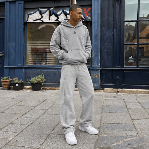 SWEATPANTS REAL DSTKRT GREY