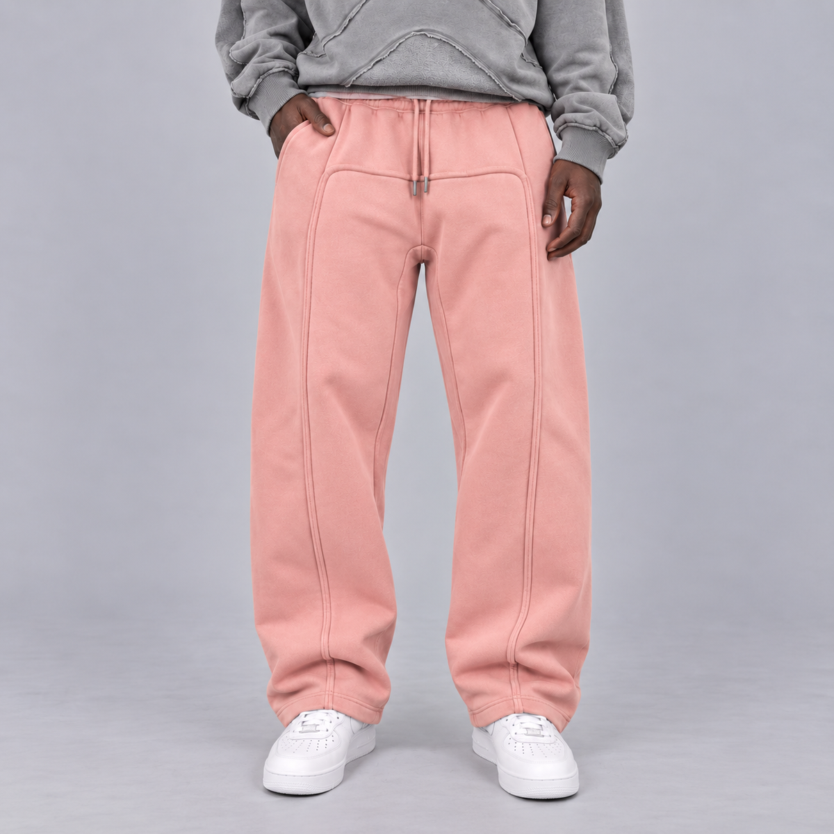 SWEATPANTS REAL DSTKRT PINK