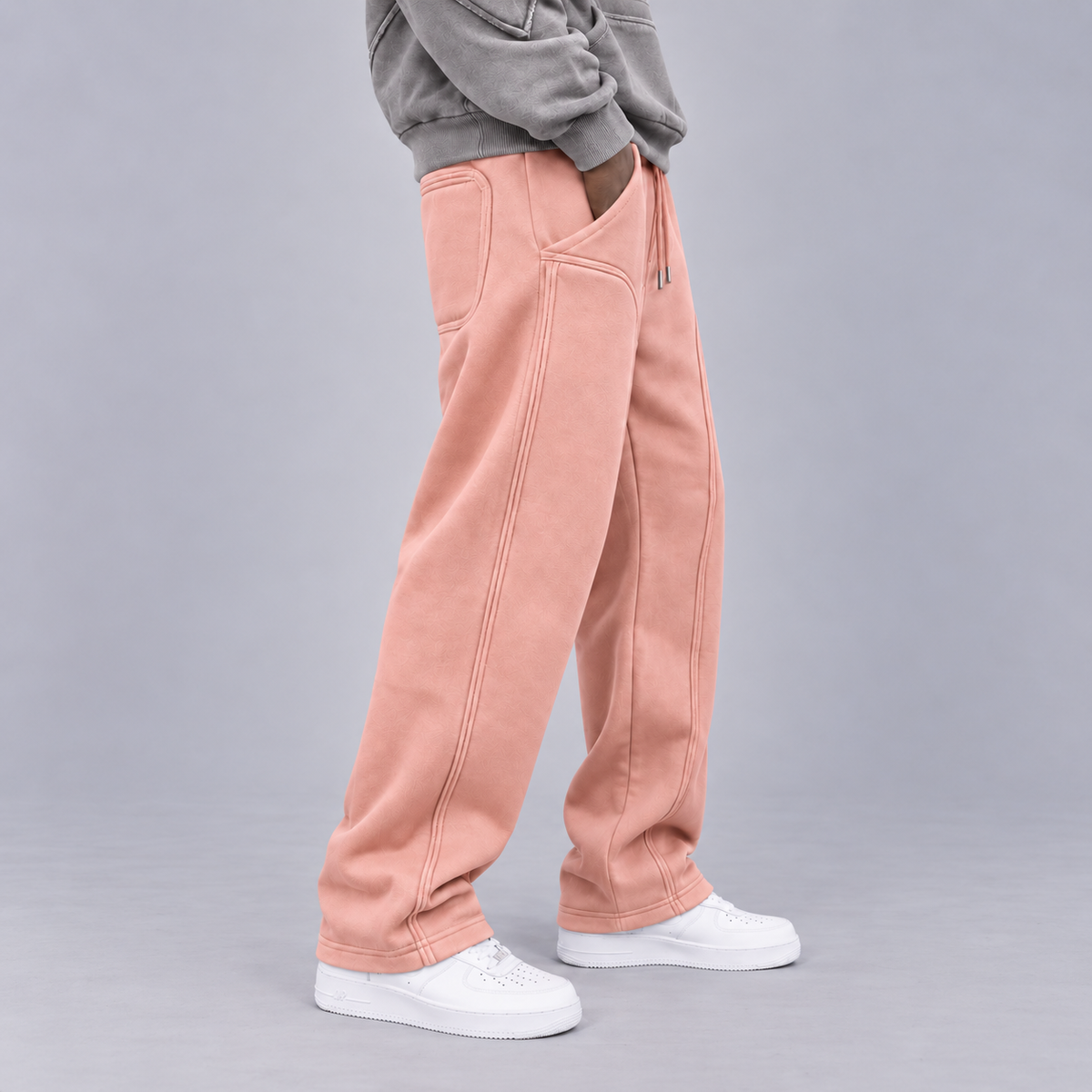 SWEATPANTS REAL DSTKRT PINK