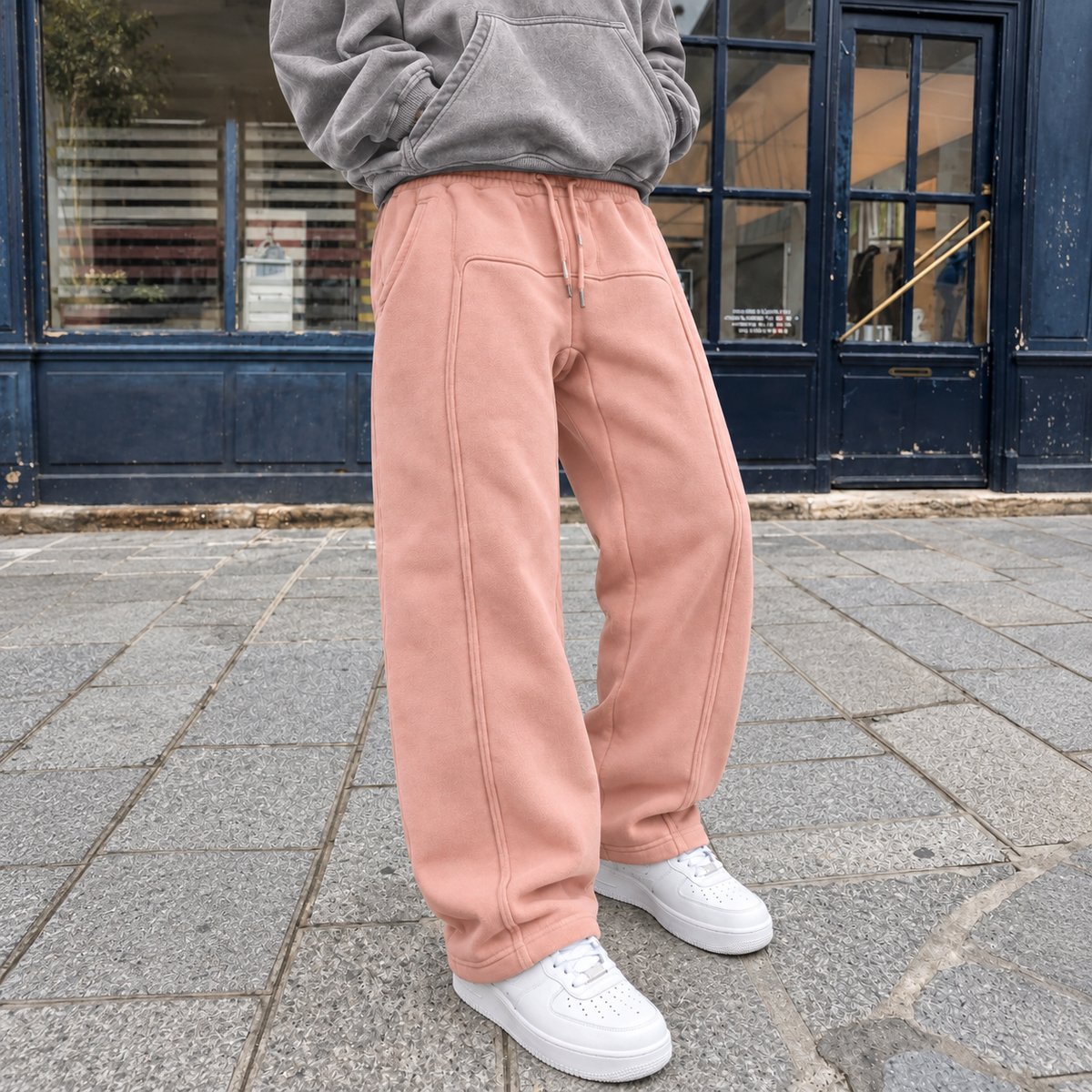 SWEATPANTS REAL DSTKRT PINK